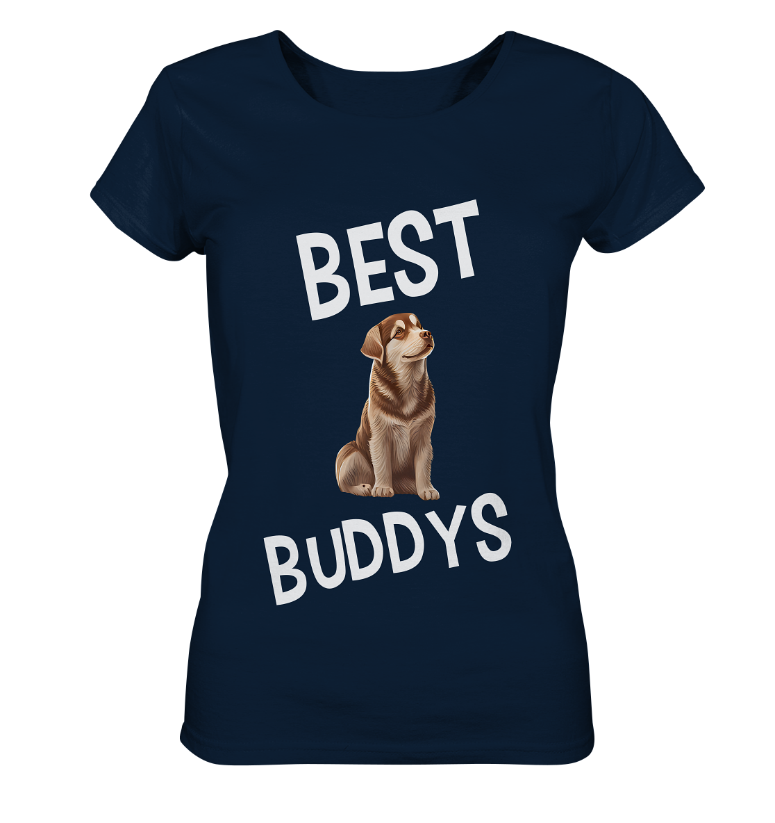 BEST BUDDYS NO 5 - STREETWEAR _ STATEMENTS - MEIN BESTER FREUND - Ladies Organic Basic Shirt