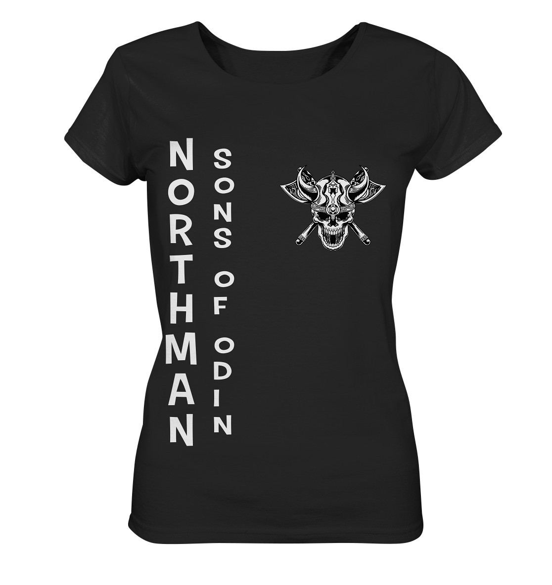 NORTHMAN SONS OF ODIN - NO 1  - STREETWEAR - STATEMENT    - Ladies Organic Basic Shirt