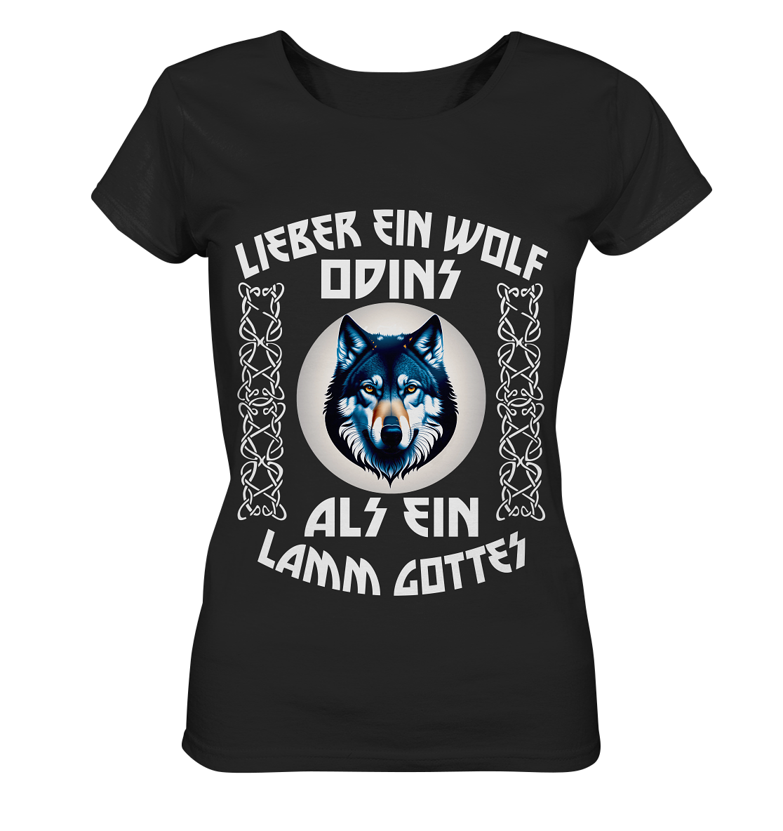 Odins Wolf: Stärke, Stolz und Unabhängigkeit 5- Ladies Organic Basic Shirt