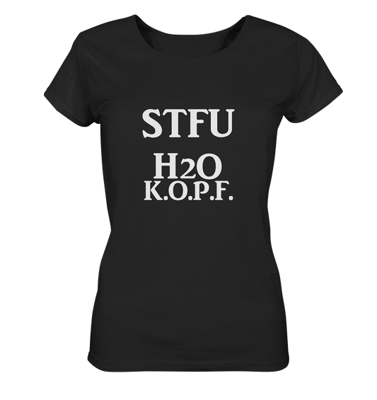 STFU H2O K.O.P.F. NO 2 - Ladies Organic Basic Shirt