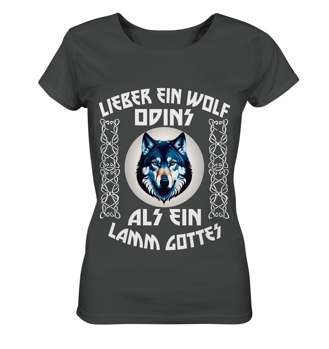 Odins Wolf: Stärke, Stolz und Unabhängigkeit 5- Ladies Organic Basic Shirt