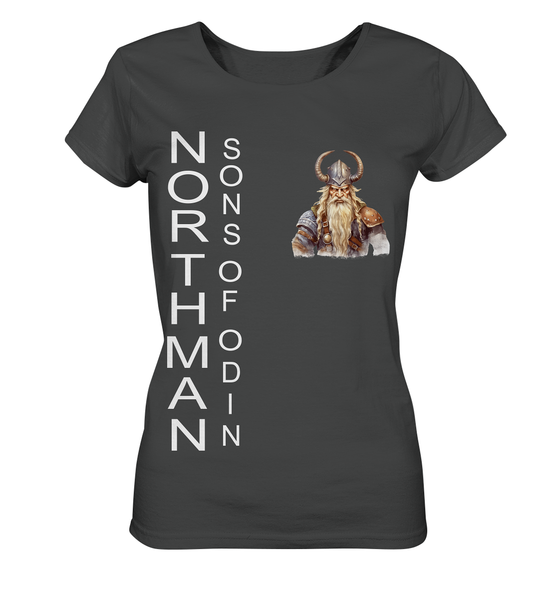 NORTHMAN SONS OF ODIN - NO 2  - STREETWEAR - STATEMENT     - Ladies Organic Basic Shirt