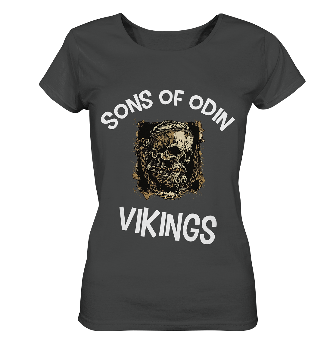 SONS OF ODIN NO 1  - STREETWEAR - STATEMENT   - Ladies Organic Basic Shirt