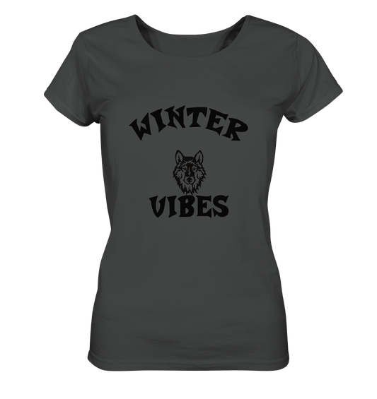 WINTER VIBES NO 2 - Ladies Organic Basic Shirt