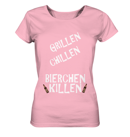 GRILLEN - CHILLEN SOMMER - LOOK - Ladies Organic Basic Shirt