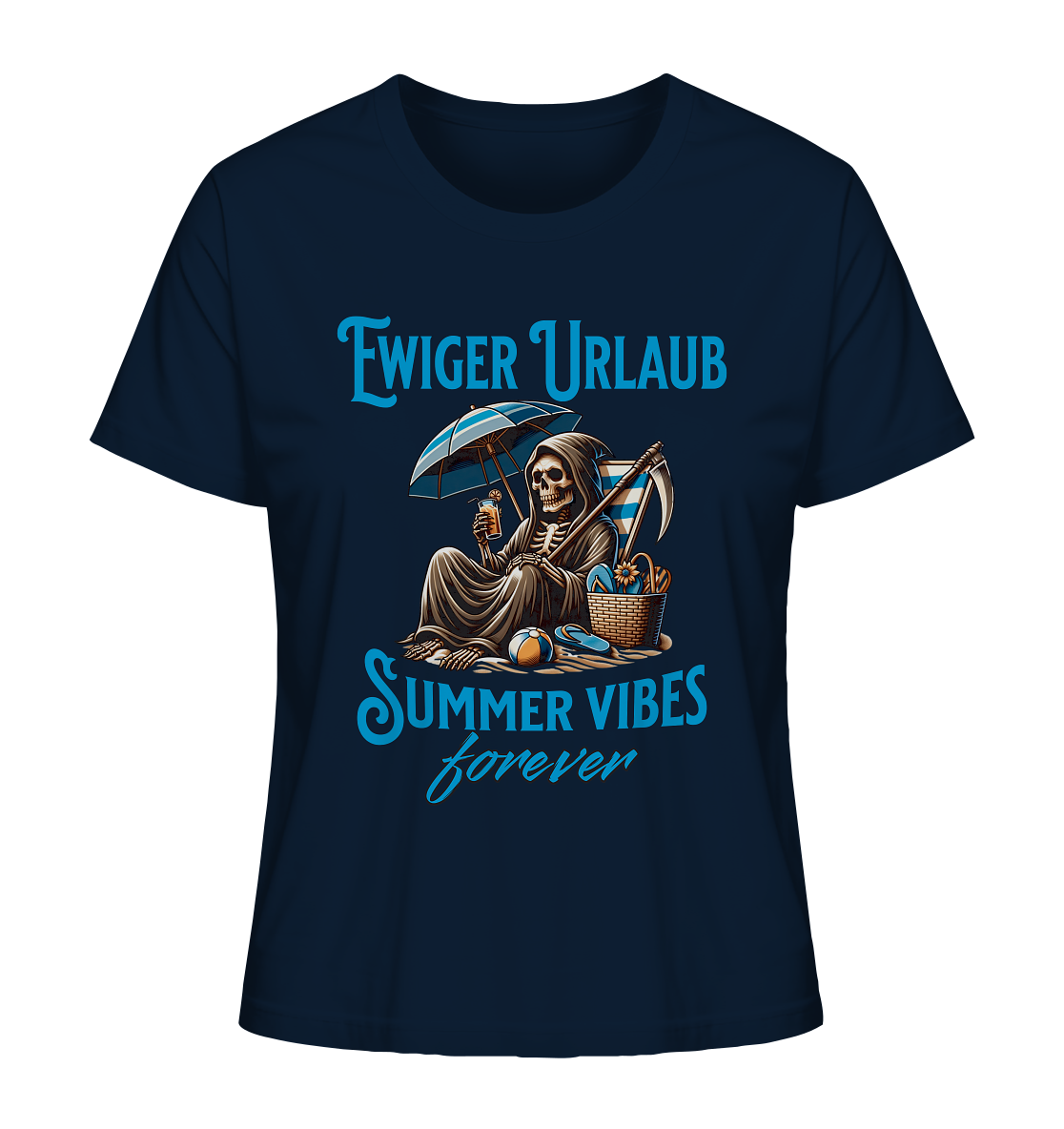 Summer Vibes forever - Ladies Organic Shirt
