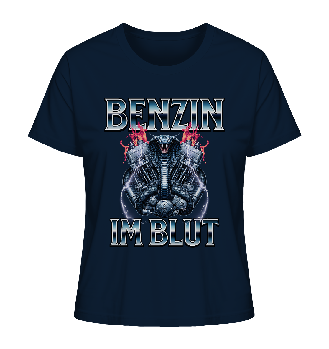 Benzin im Blut - Ladies Organic Shirt