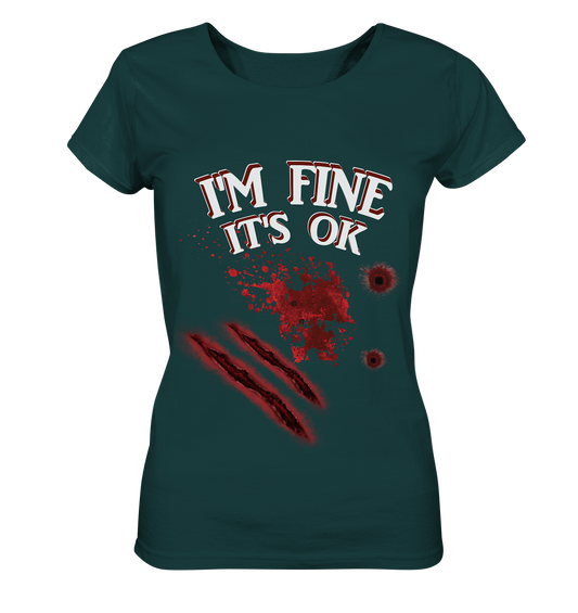 I'm fine - Damen Organic Shirt