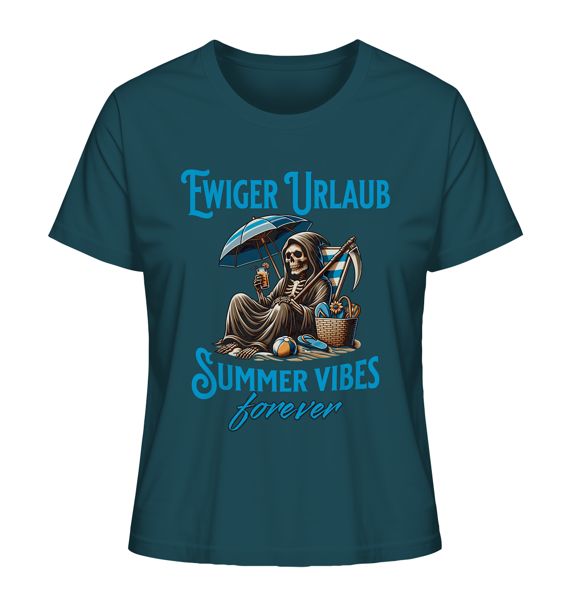 Summer Vibes forever - Ladies Organic Shirt