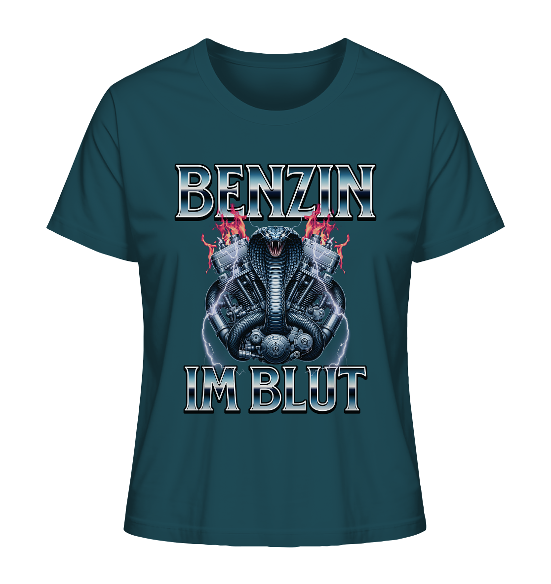 Benzin im Blut - Ladies Organic Shirt