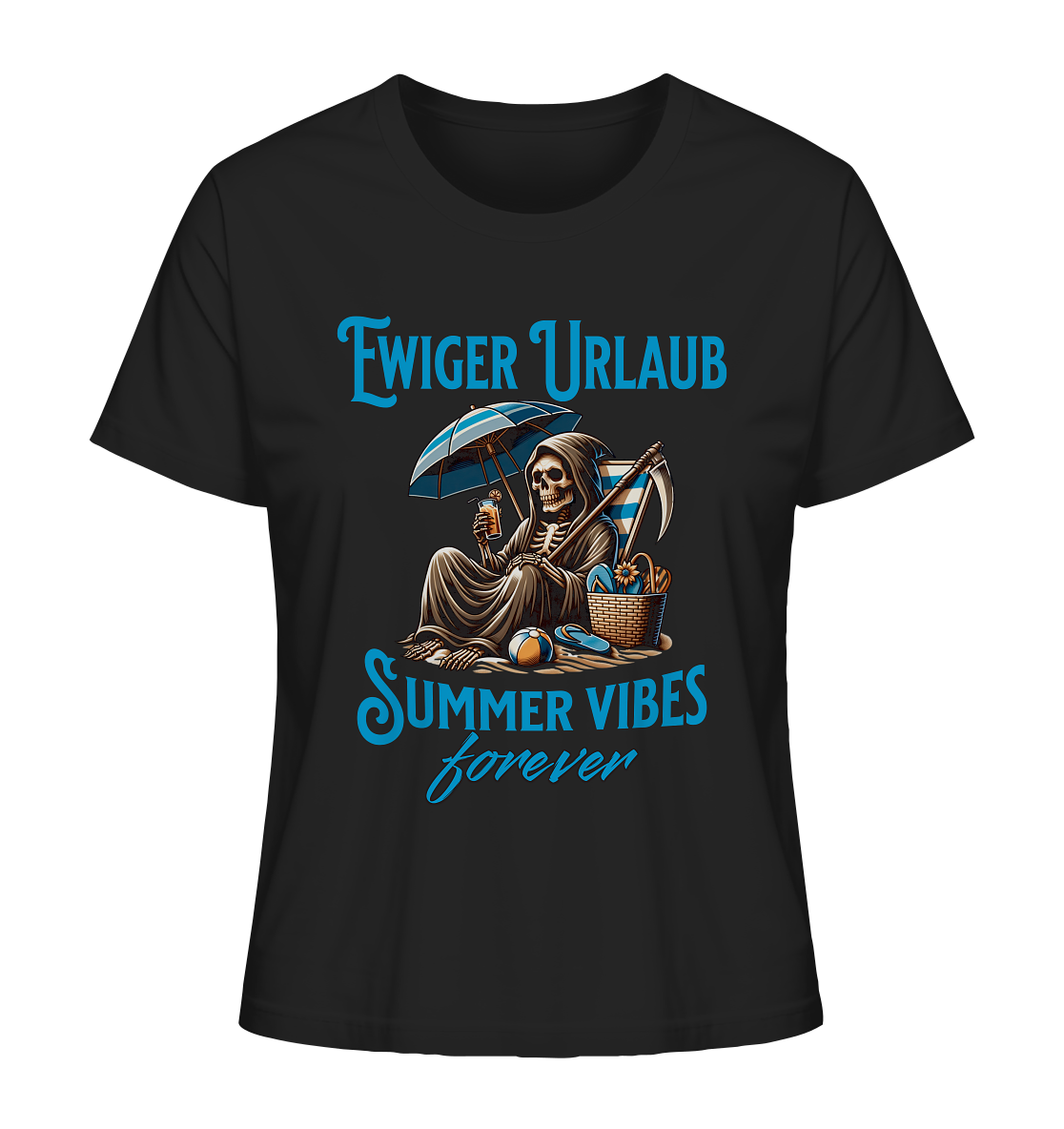 Summer Vibes forever - Ladies Organic Shirt