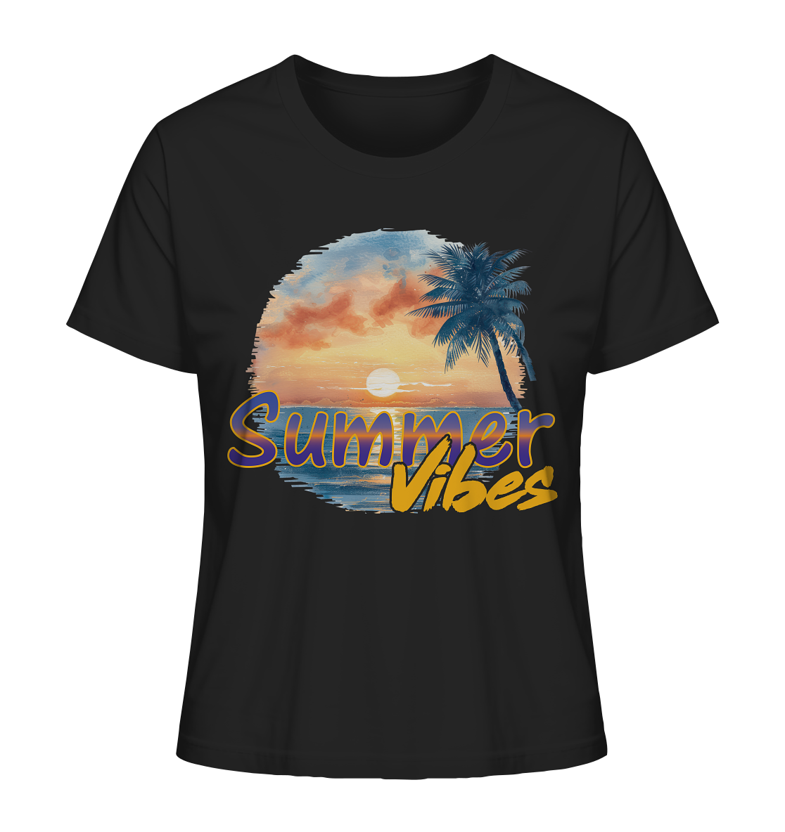 Sommer Shirts Vibes - Ladies Organic Shirt