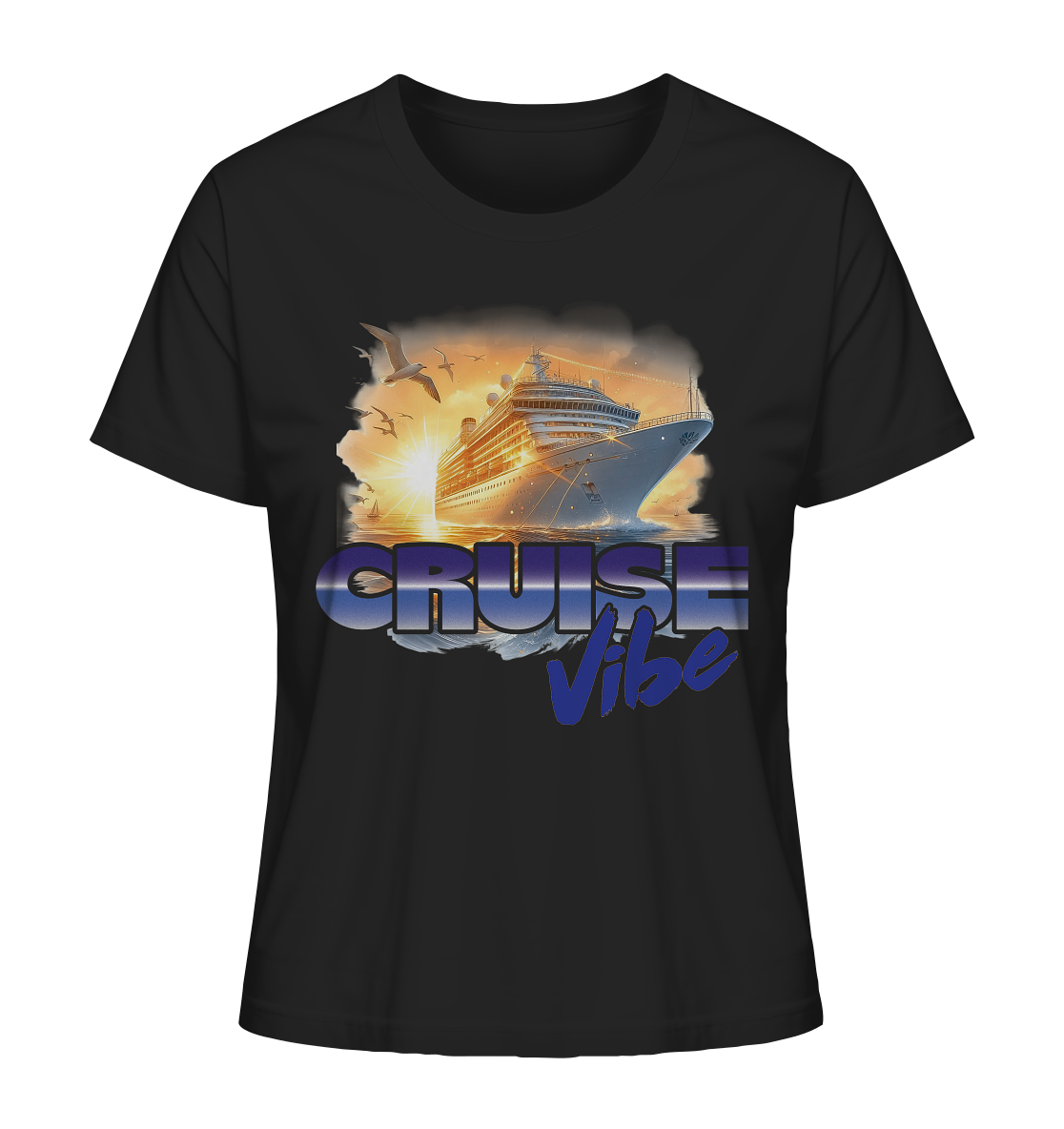 T-Shirt Cruise Vibe - Ladies Organic Shirt