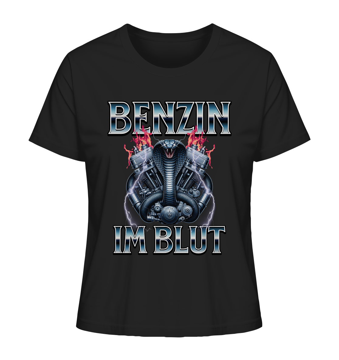 Benzin im Blut - Ladies Organic Shirt