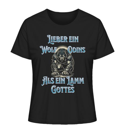 Odins Wolf | Oberteile  - Ladies Organic Shirt