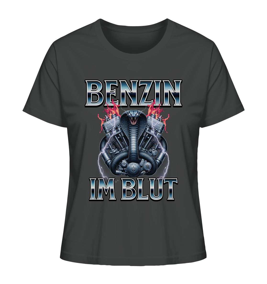 Benzin im Blut - Ladies Organic Shirt