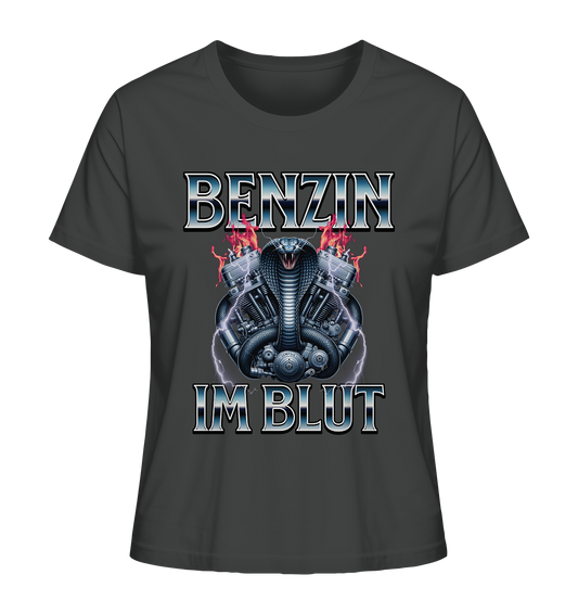 Benzin im Blut - Ladies Organic Shirt
