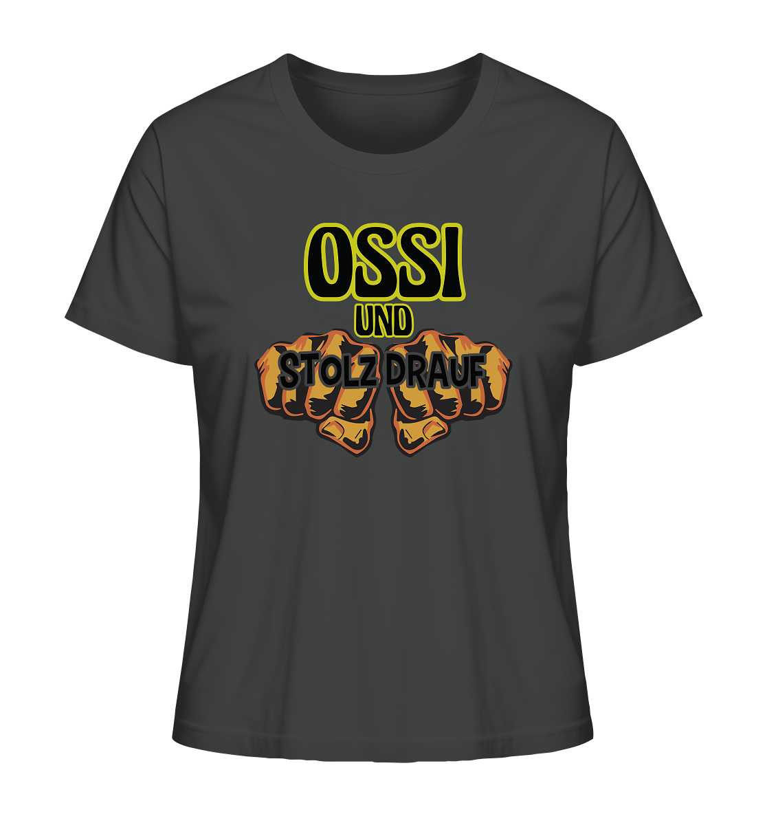 Ossi und stolz drauf - Ladies Organic Shirt