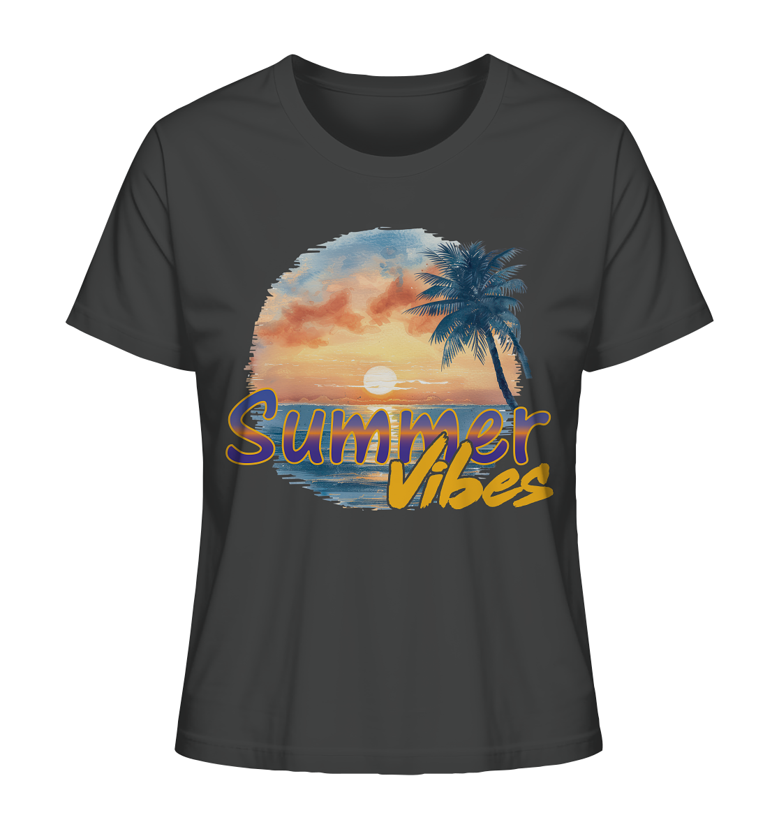 Sommer Shirts Vibes - Ladies Organic Shirt