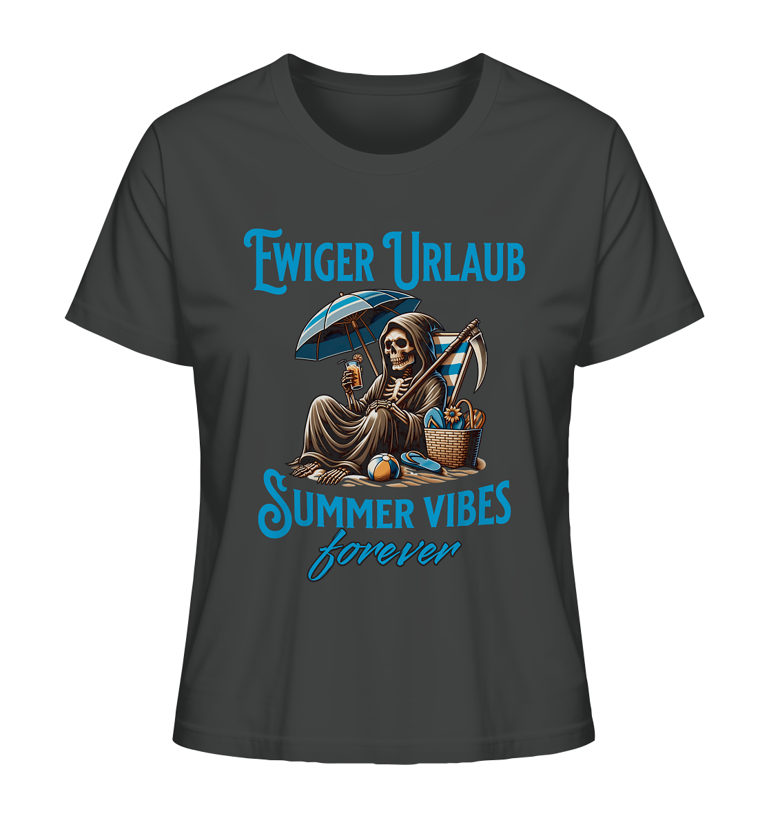 Summer Vibes forever - Ladies Organic Shirt