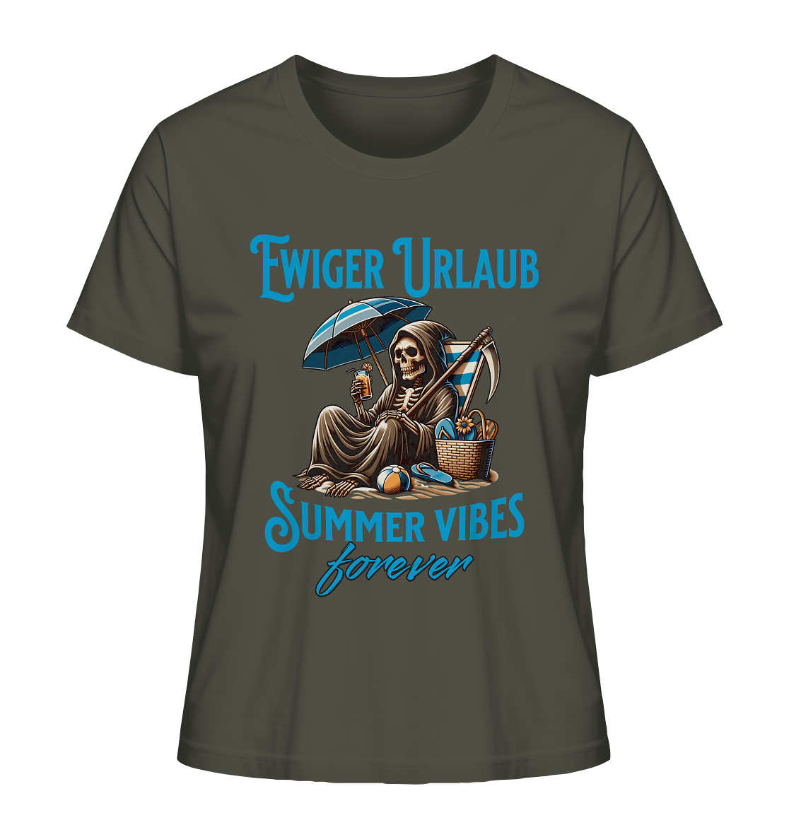 Summer Vibes forever - Ladies Organic Shirt