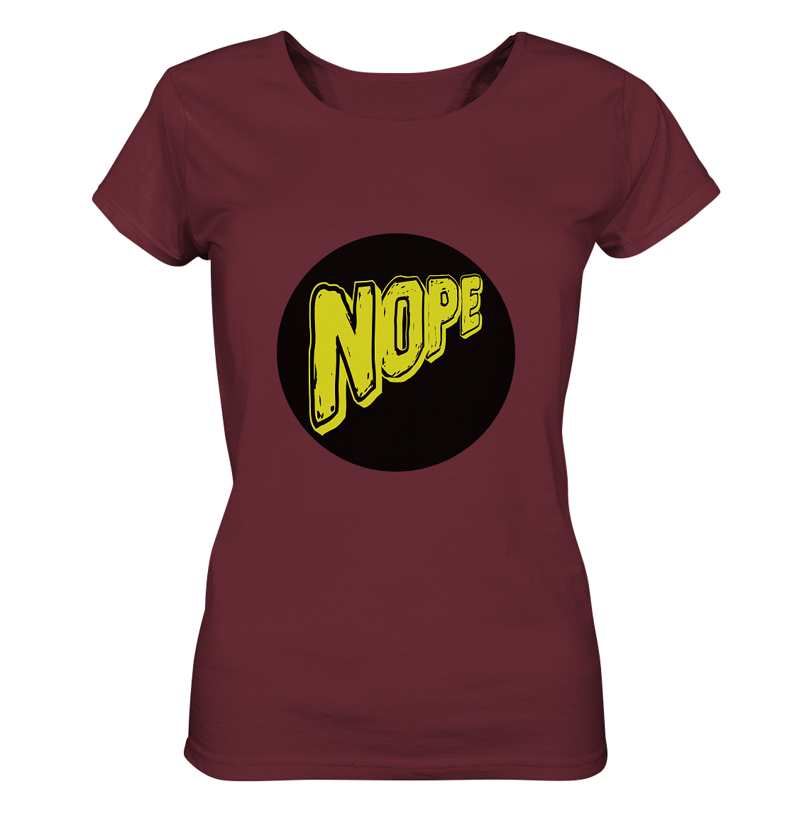 NOPE NO 1 - Ladies Organic Shirt