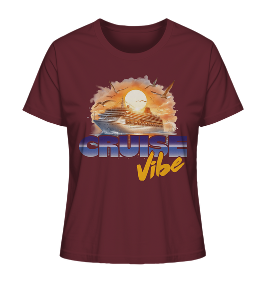 T-Shirt Kreuzfahrt Stimmung - Ladies Organic Shirt