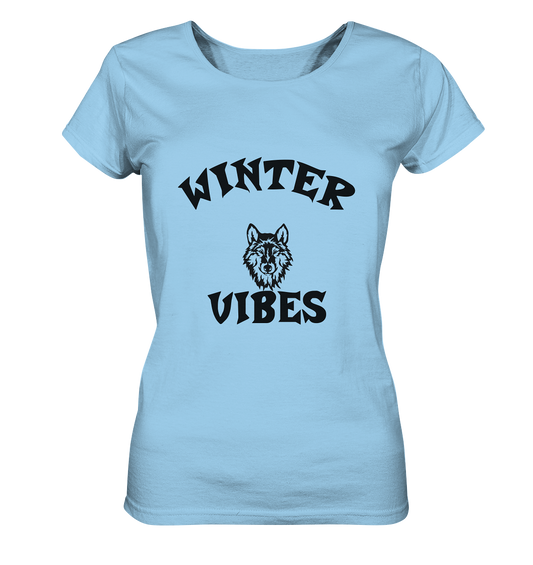 WINTER VIBES NO 2 - Ladies Organic Shirt