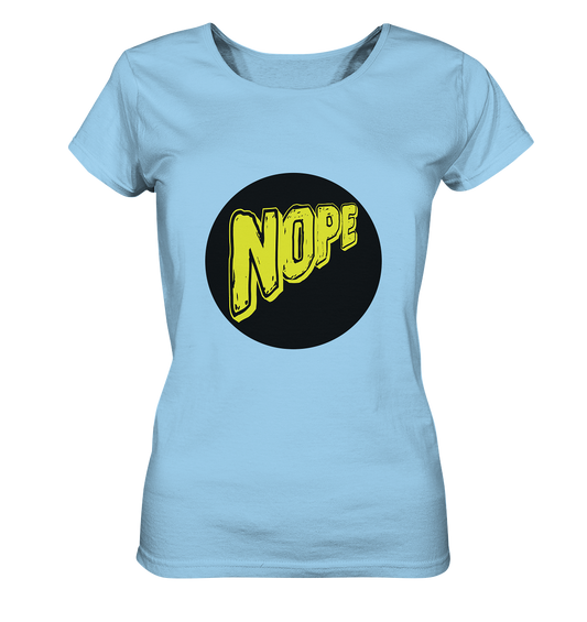 T-Shirt Damen, Nope, Nein