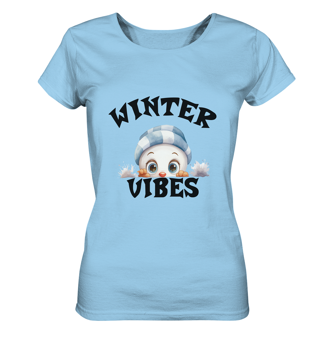 WINTER VIBES - Ladies Organic Shirt