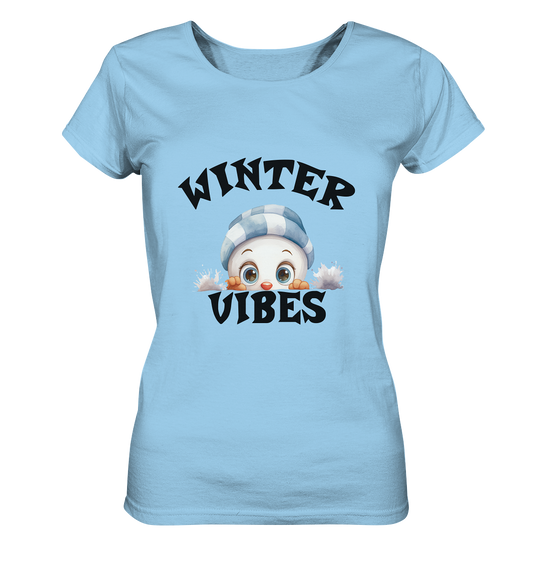 WINTER VIBES - Ladies Organic Shirt