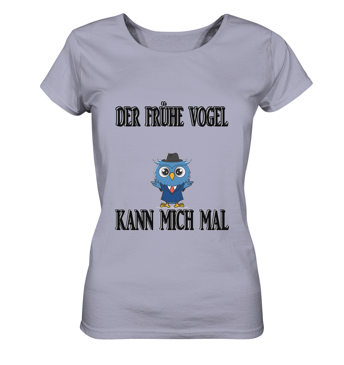 T-Shirt Geschenkidee, der Frühe Vogel kann mich mal, Streetwear