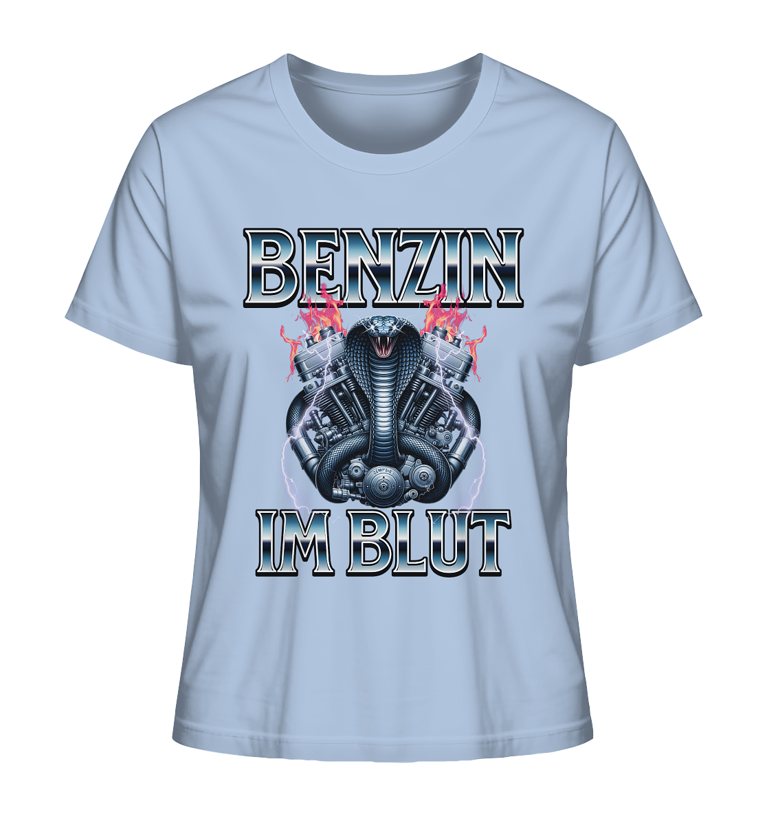 Benzin im Blut - Ladies Organic Shirt