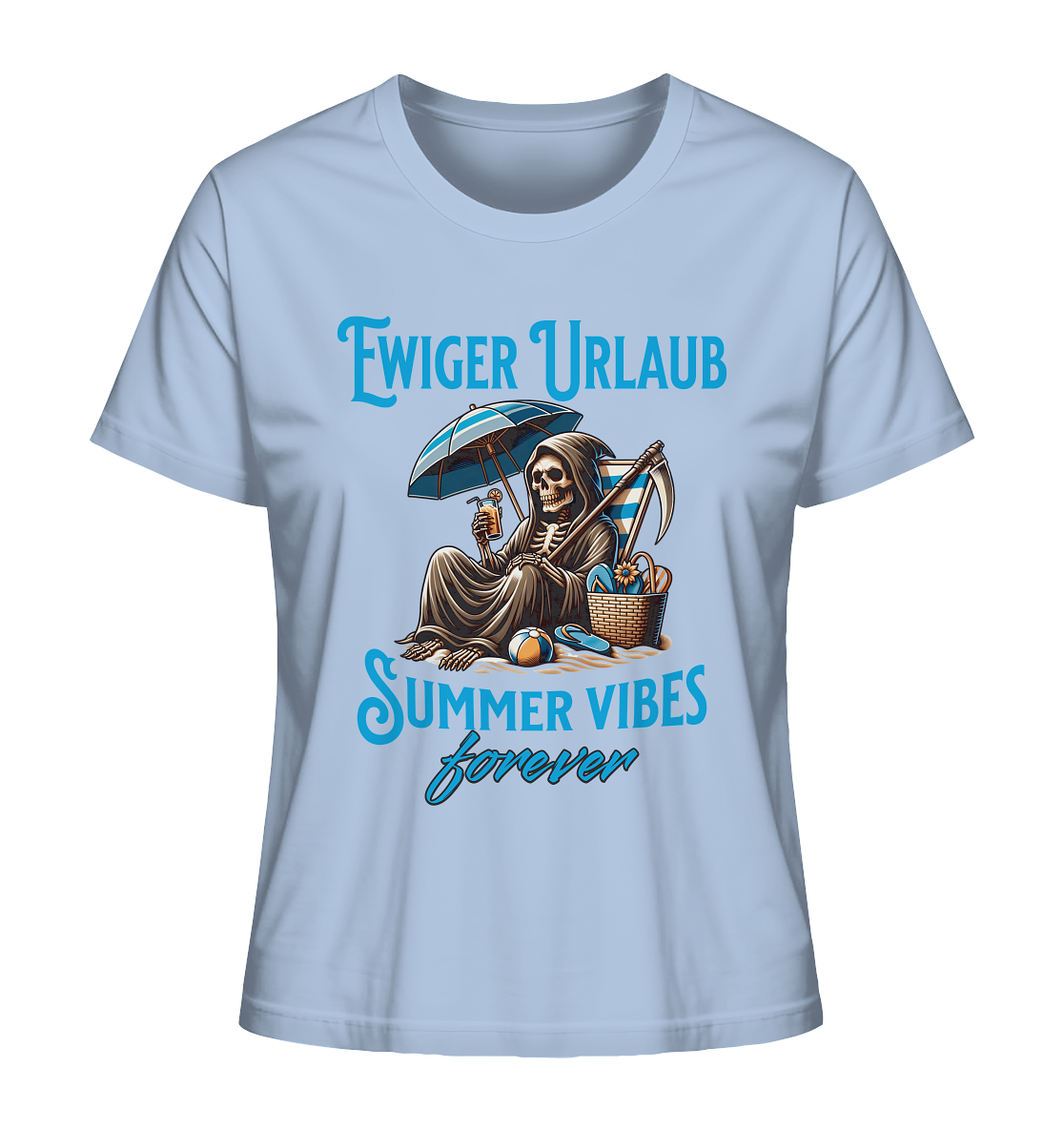 Summer Vibes forever - Ladies Organic Shirt