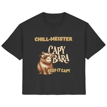 Chill-Meister Capybara – Keep it Capy (Bio & Premium) - Ladies Organic Shirt