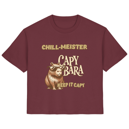 Chill-Meister Capybara – Keep it Capy (Bio & Premium) - Ladies Organic Shirt
