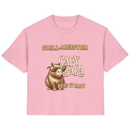 Chill-Meister Capybara – Keep it Capy (Bio & Premium) - Ladies Organic Shirt