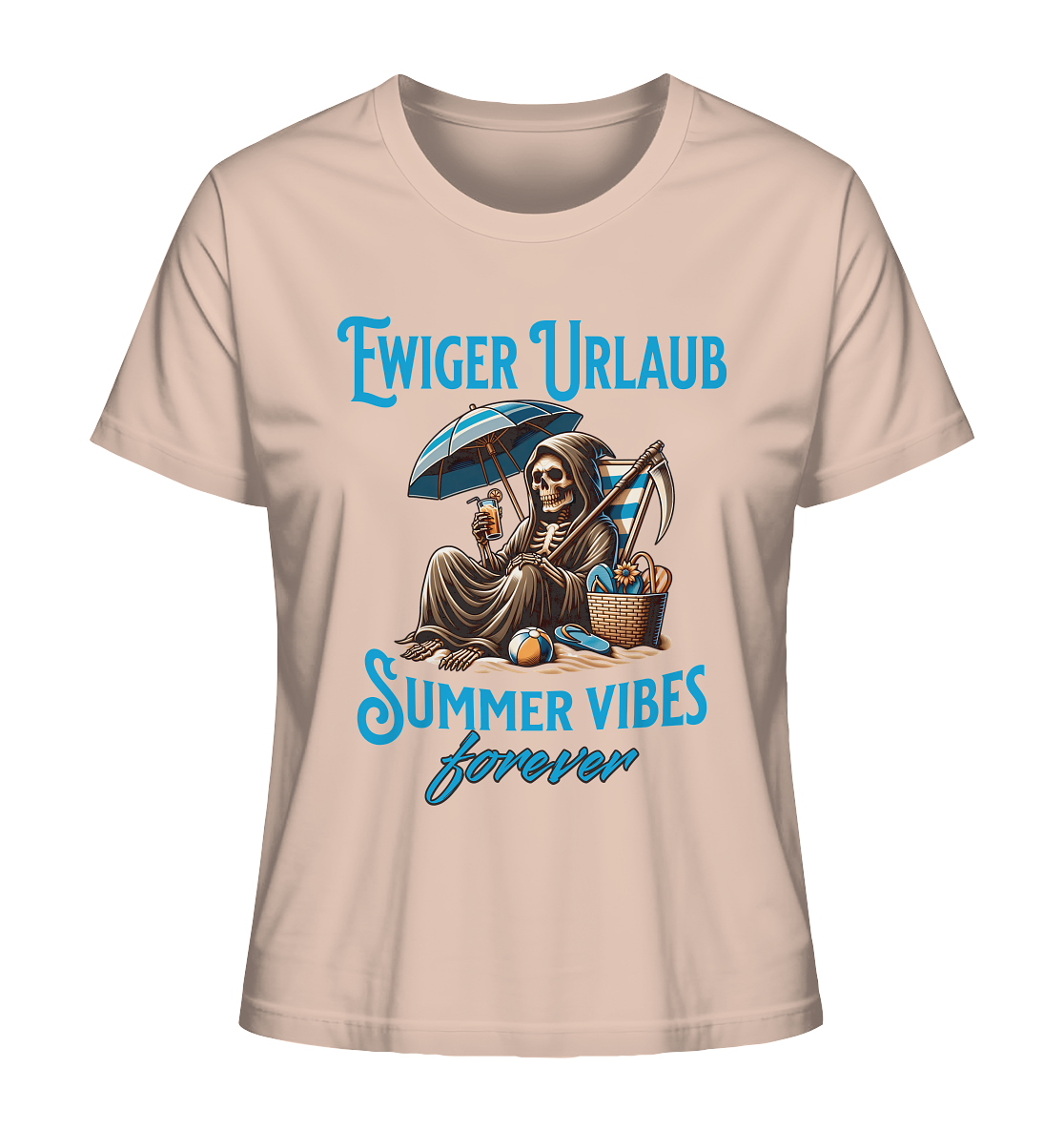 Summer Vibes forever - Ladies Organic Shirt