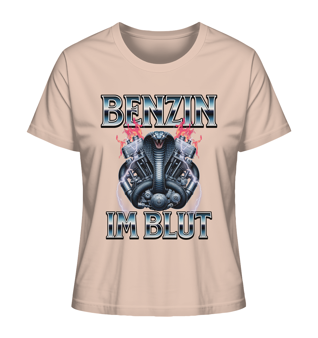 Benzin im Blut - Ladies Organic Shirt