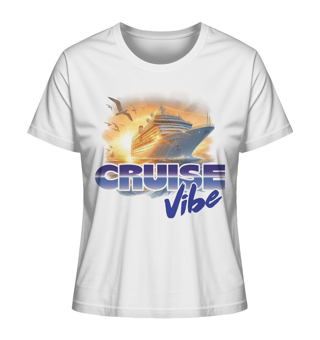 T-Shirt Cruise Vibe - Ladies Organic Shirt