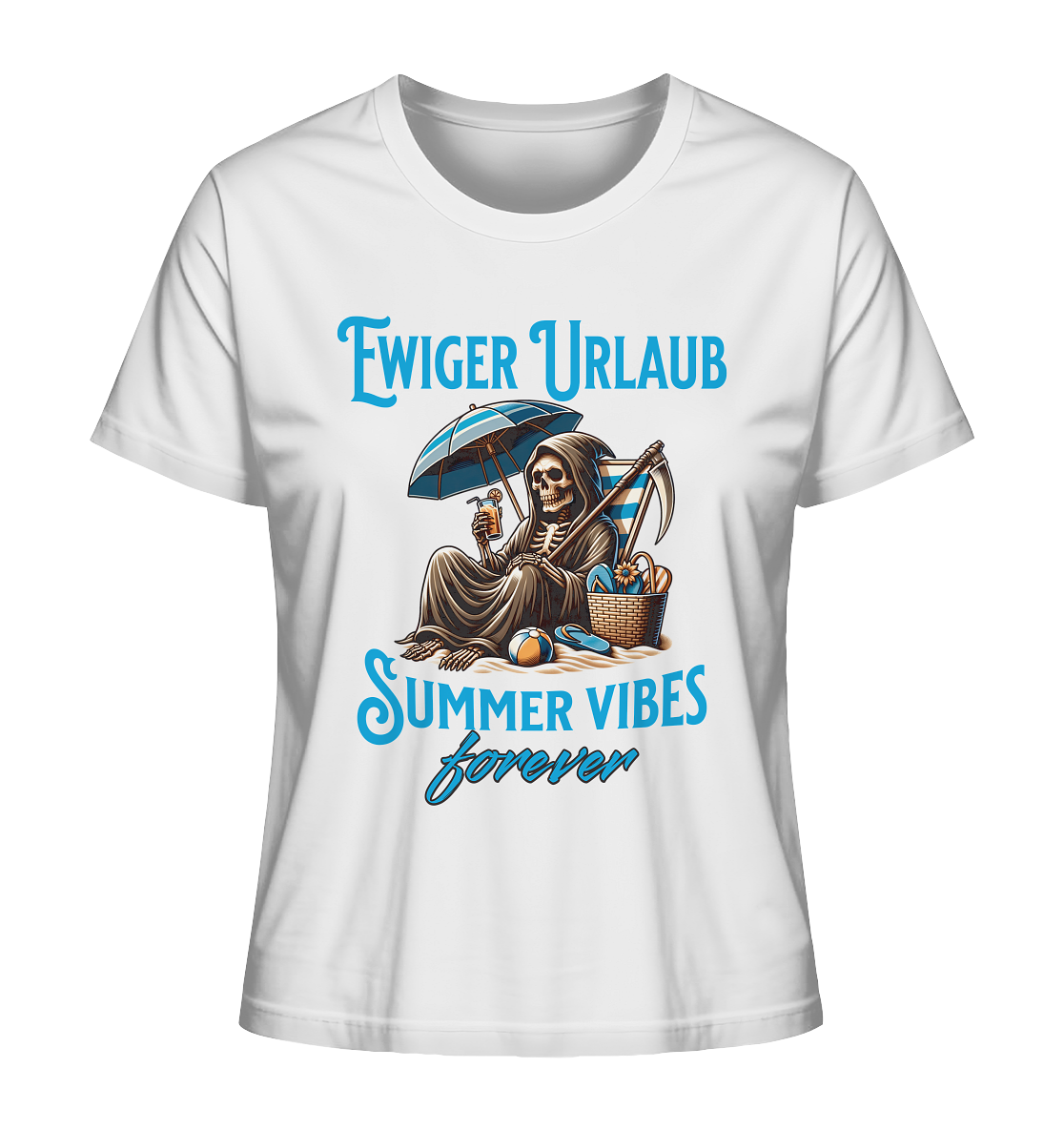 Summer Vibes forever - Ladies Organic Shirt