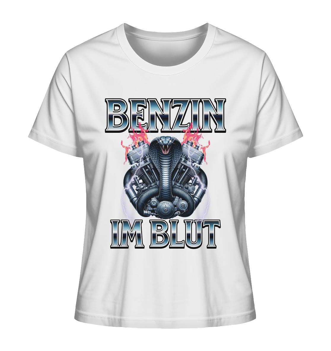 Benzin im Blut - Ladies Organic Shirt