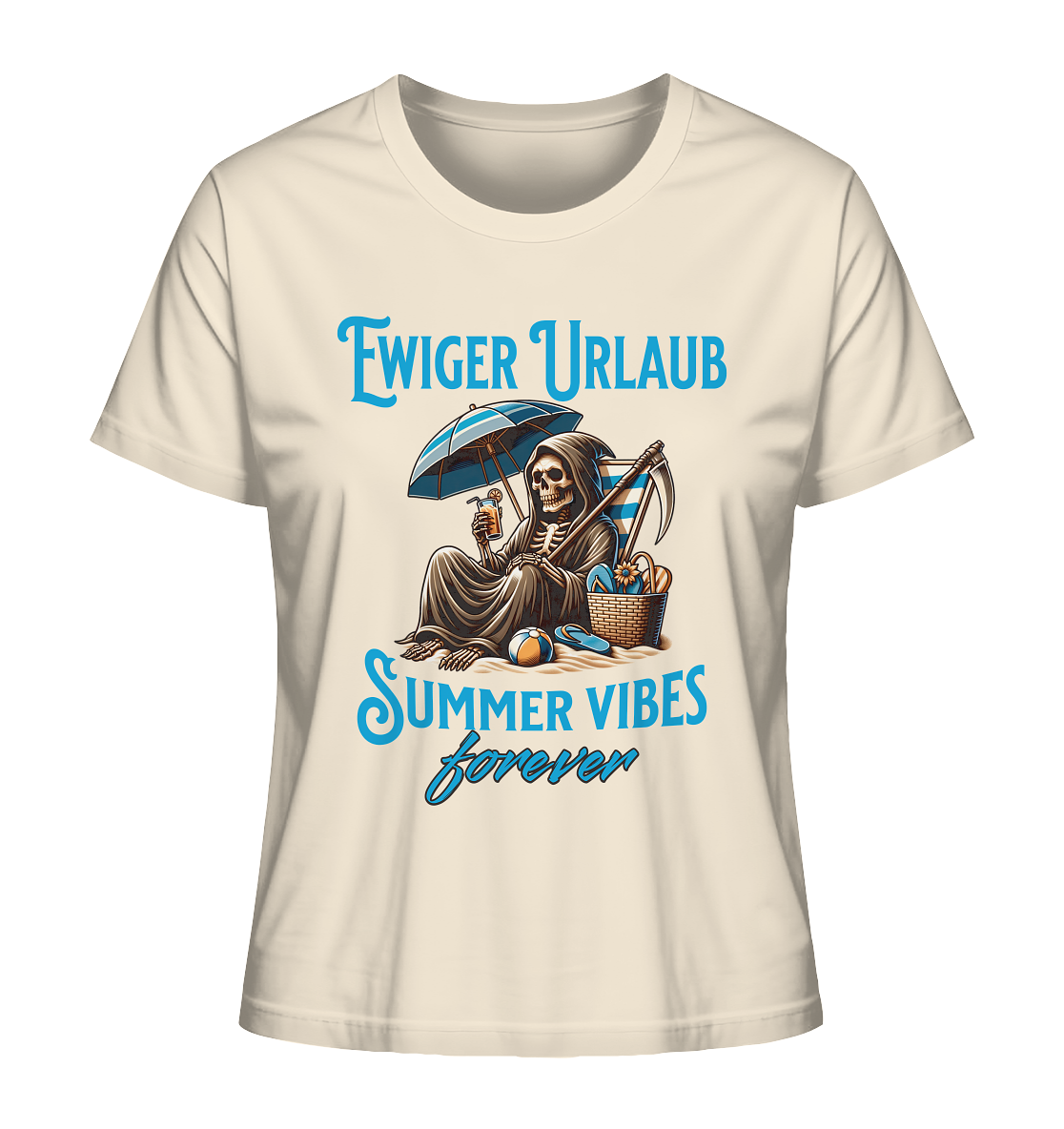 Summer Vibes forever - Ladies Organic Shirt