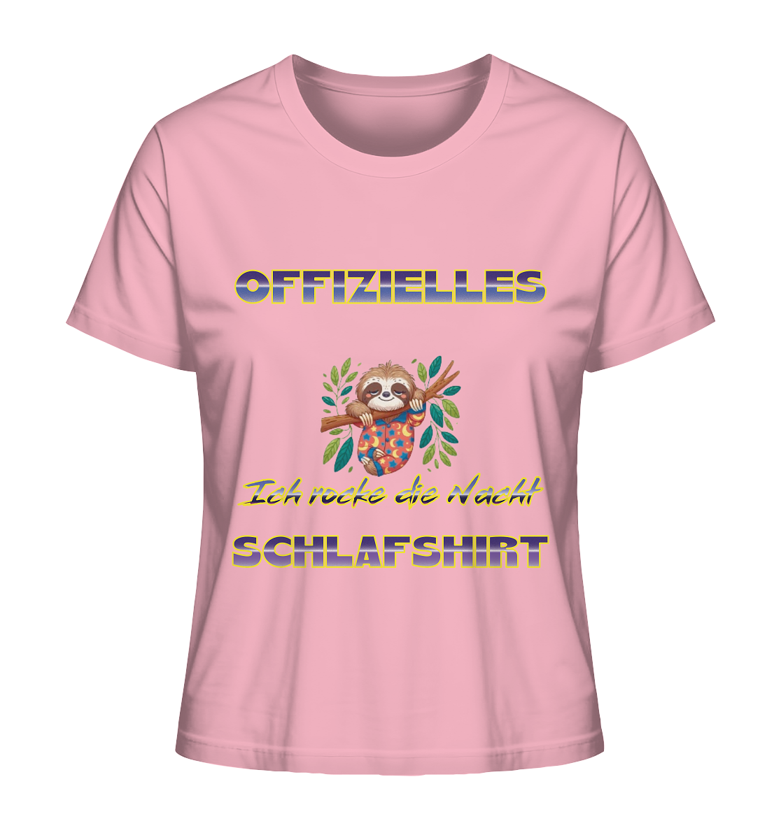 Offizielles Schlafshirt - Rocke die Nacht - Damen Organic Shirt