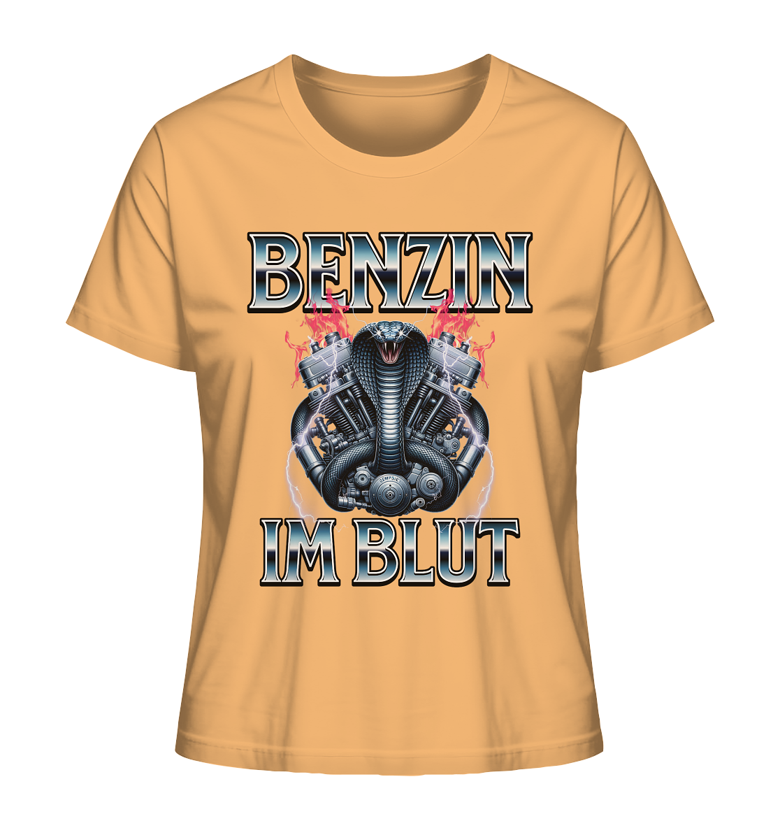 Benzin im Blut - Ladies Organic Shirt