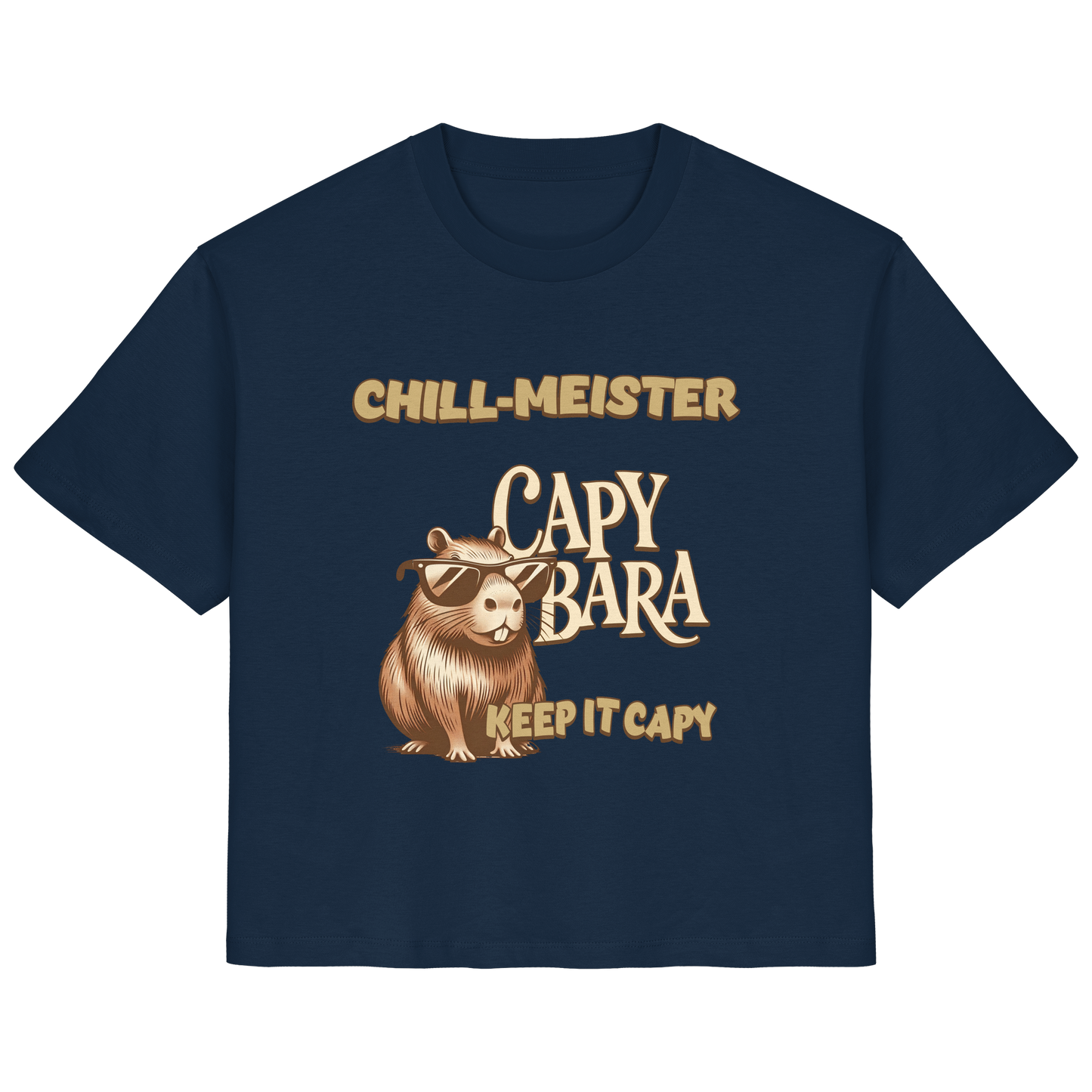 Chill-Meister Capybara – Keep it Capy (Bio & Premium) - Ladies Organic Shirt