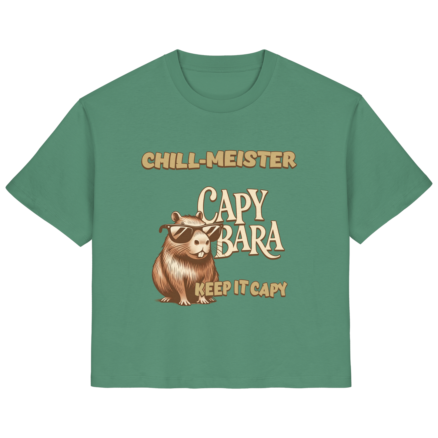 Chill-Meister Capybara – Keep it Capy (Bio & Premium) - Ladies Organic Shirt