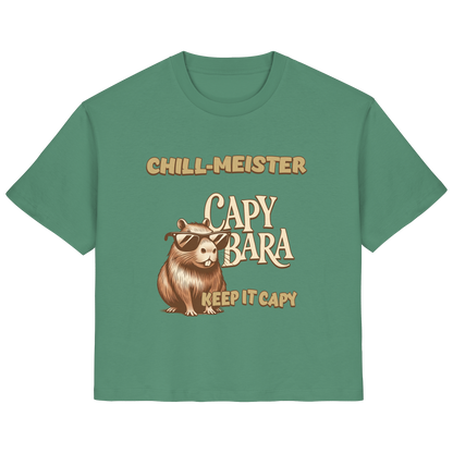 Chill-Meister Capybara – Keep it Capy (Bio & Premium) - Ladies Organic Shirt