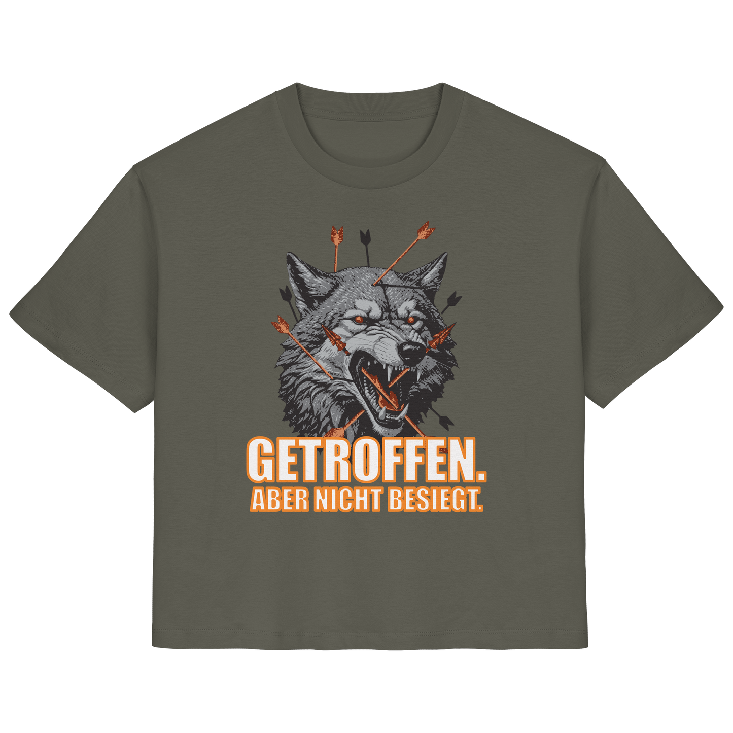 Alpha Wolf – Unbroken - Ladies Organic Shirt