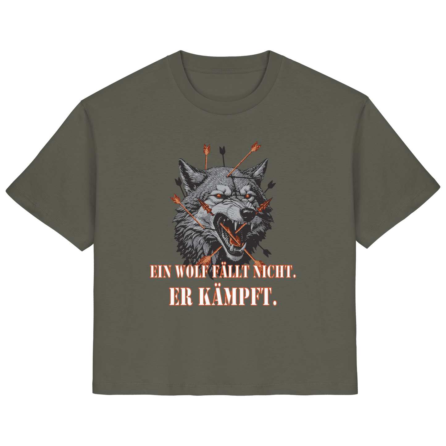 The Unbroken Wolf - Ladies Organic Shirt